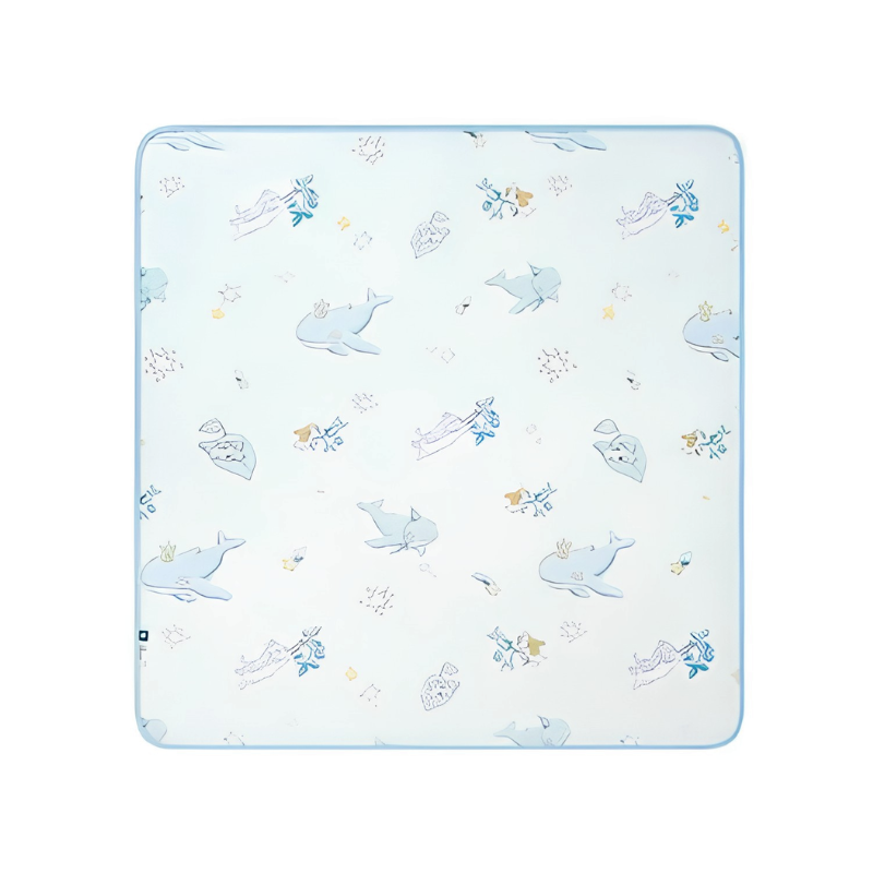 Babycare - Baby Super Soft Blanket - Blue - 90 x 90 cm