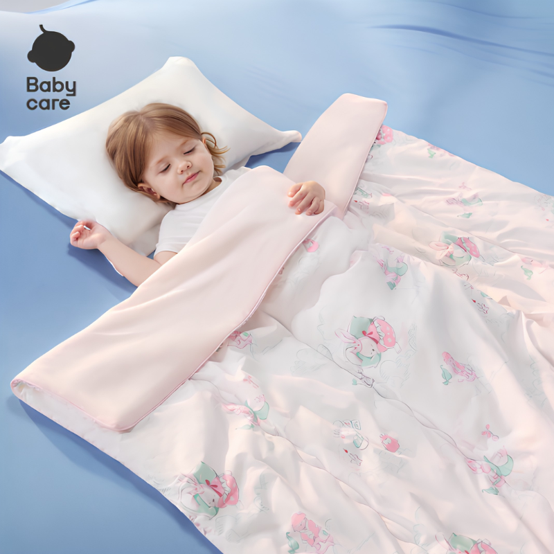 Babycare - Baby Blanket With Cooling Comforter - Pink