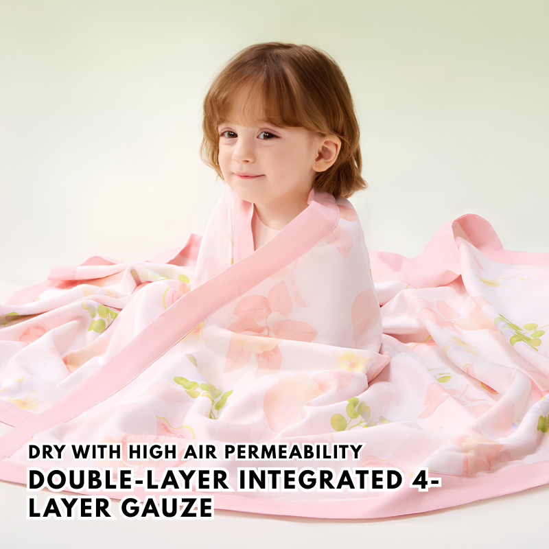 Babycare - Breathable Baby Blanket - Pink