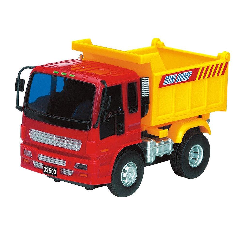 Babycare - Mini Dump Truck Engineering Vehicle Toy - Yellow/Black