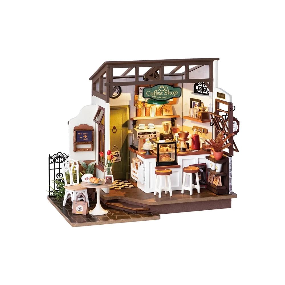Rolife - DIY Miniature House Slow Life Cafe - 183 Pc Set
