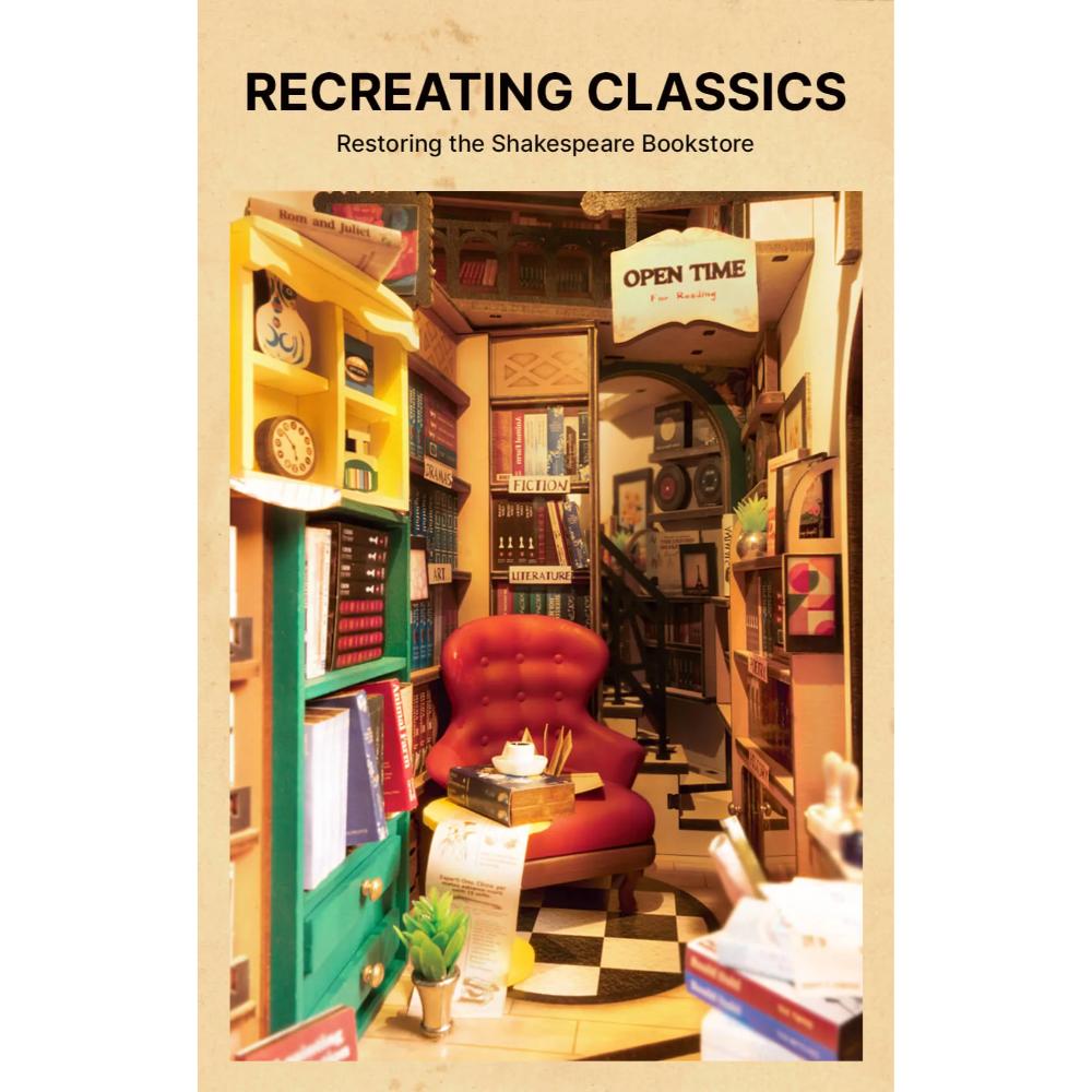 Rolife - DIY Book Nook Bookstore - 194 Pc Set