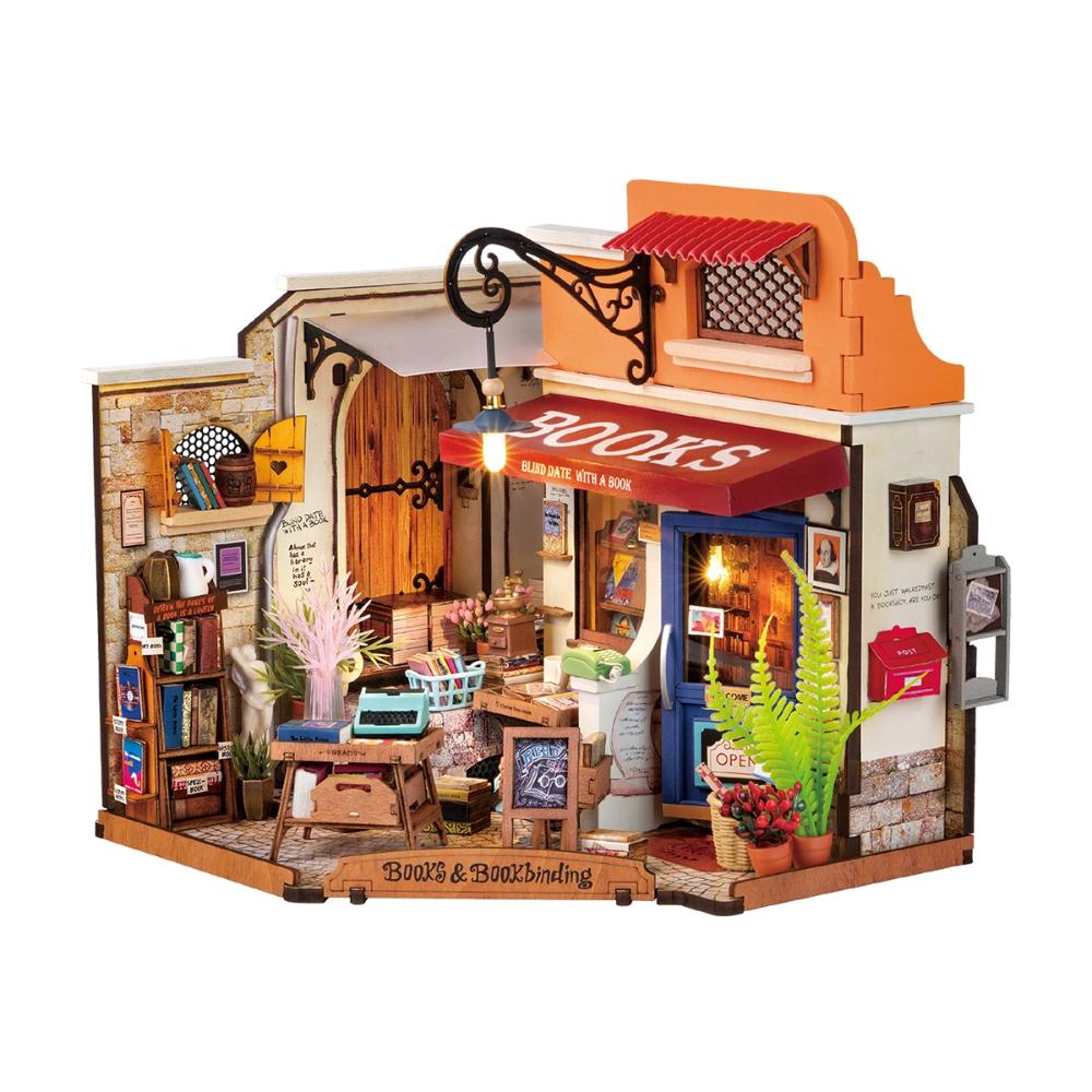 Rolife - DIY Miniature Street Bookshop - 108 Pc Set