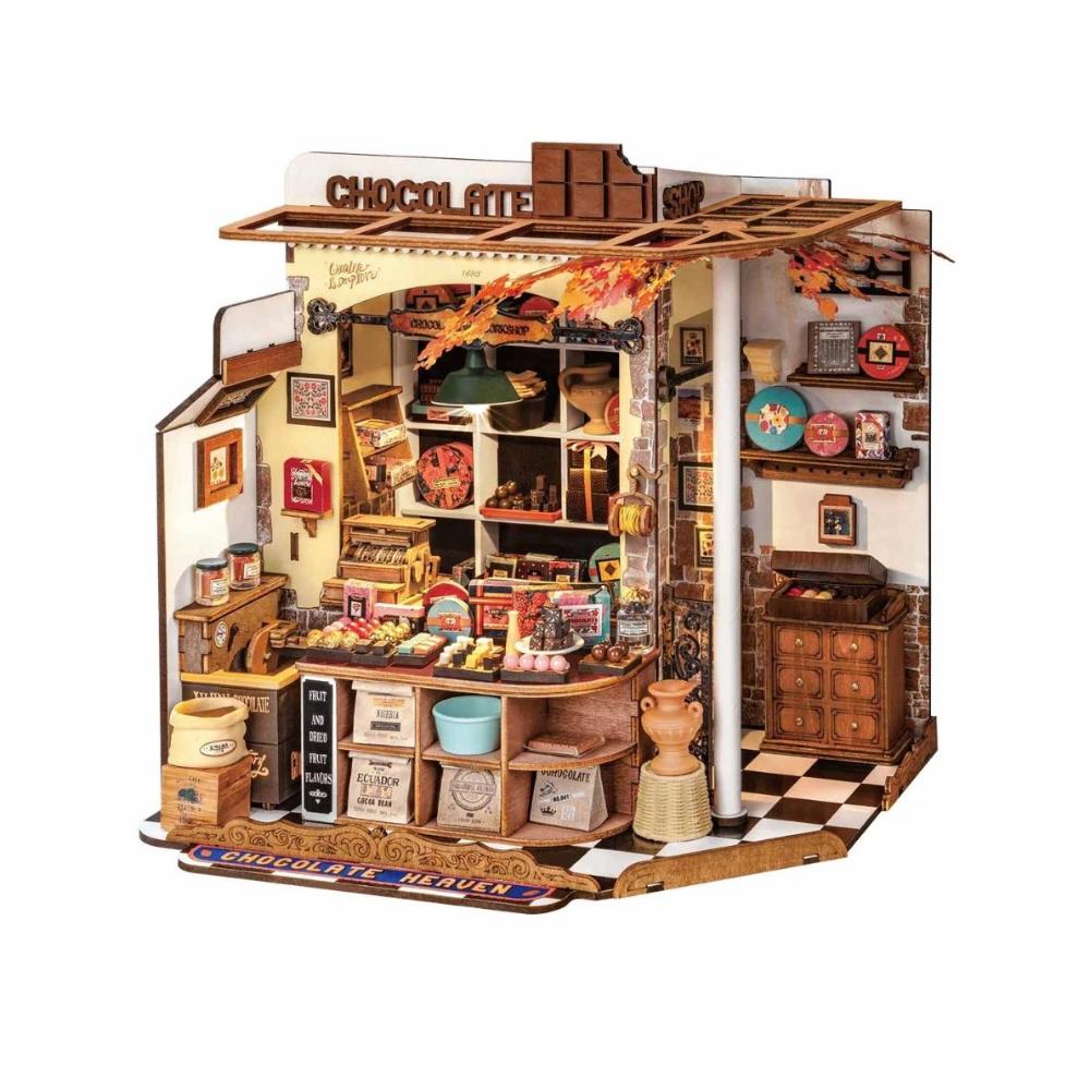 Rolife - DIY Miniature House Henry's Chocolate - 330 Pc Set