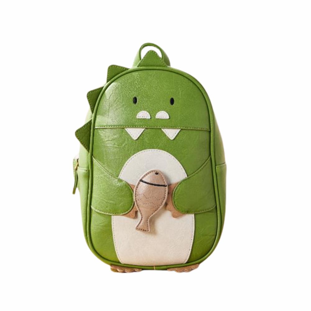 Babycare - Kids Backpack - Dinosaur - Green/White - Large