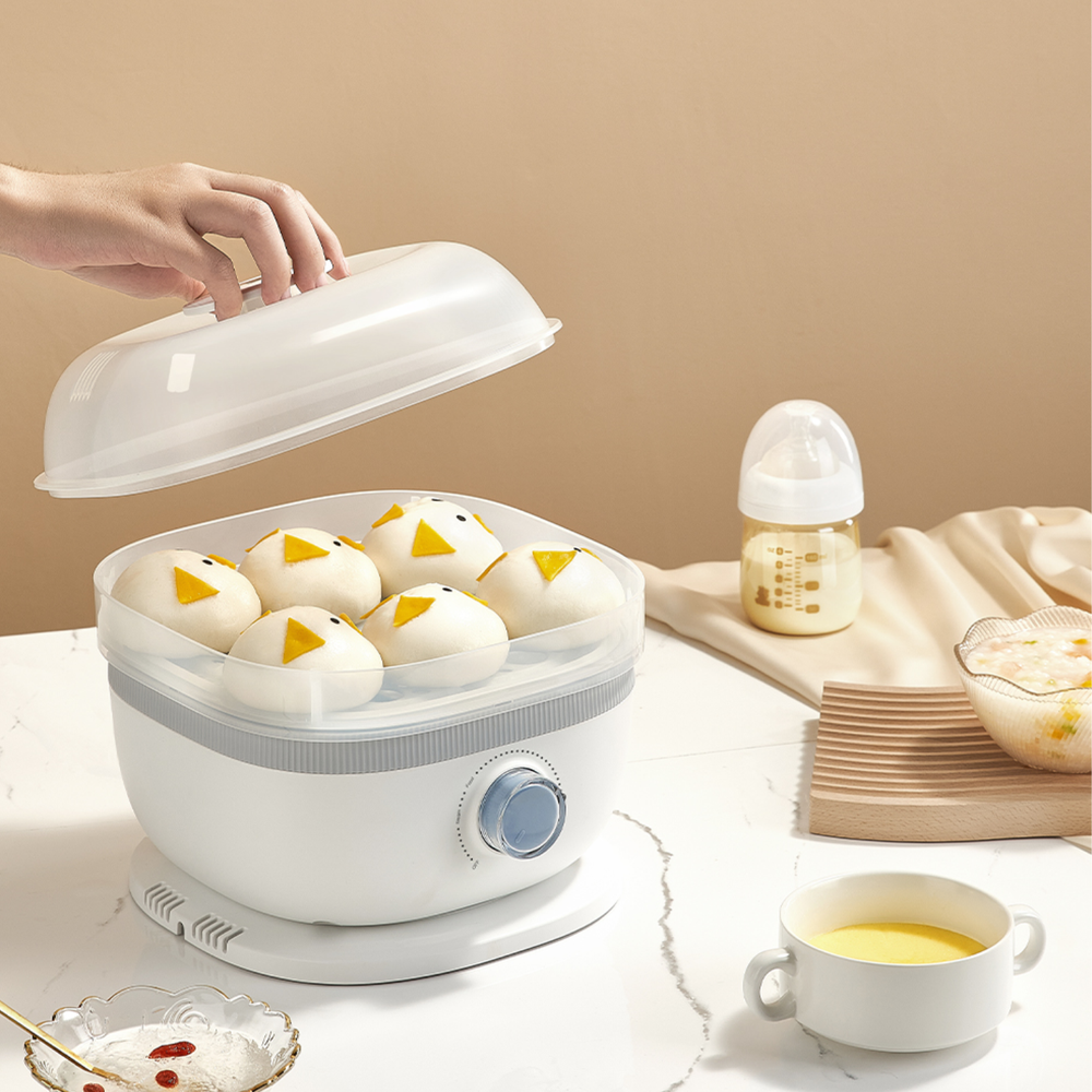 Babycare - 3 In 1 Sterilizer Steaming Bottle With Drying Function - White - 100 L