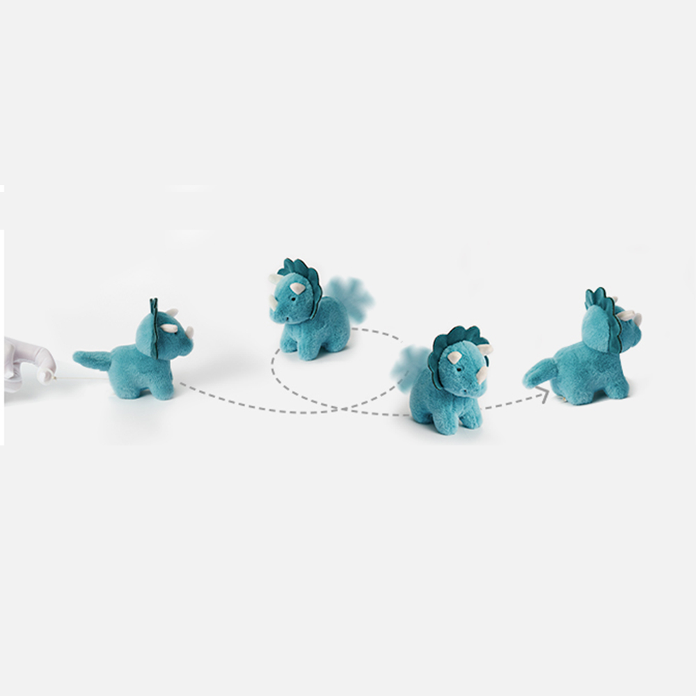 Babycare - Plush Toy Pedast Dragon - Blue