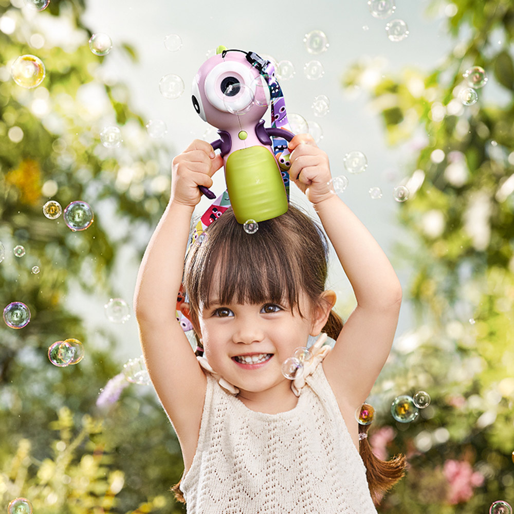 Babycare - Dino Barron Bubbler - Pink