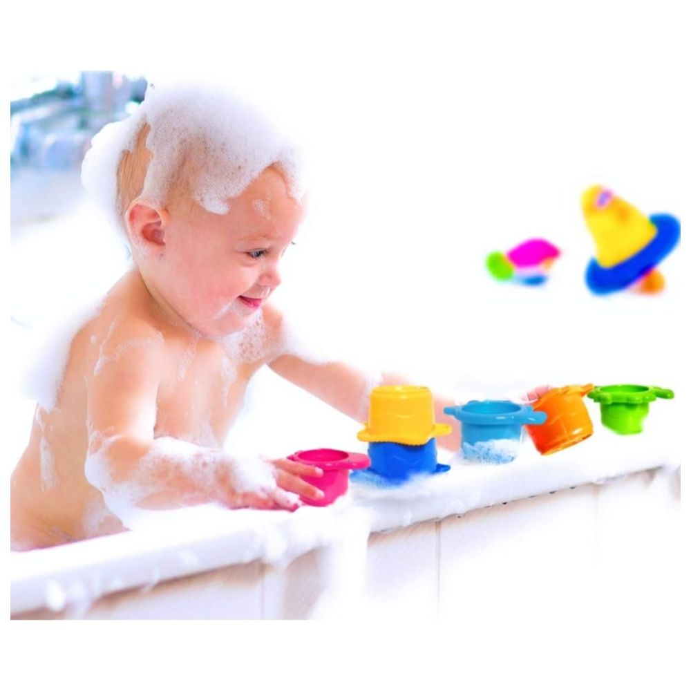 Babycare - Water Toys Stacking Cups - 8 Pcs