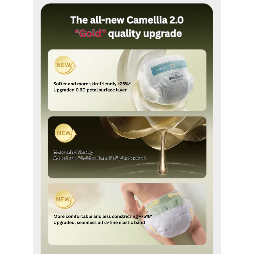 Babycare - Camellia Soft Baby Diapers