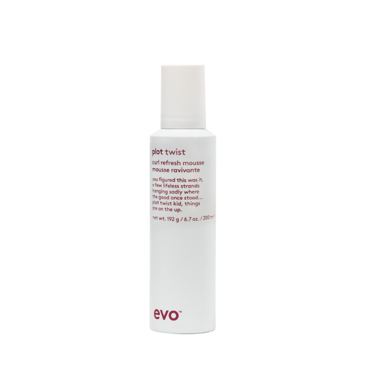 Evo - Plot Twist Curl Refresh Mousse - 200 ml