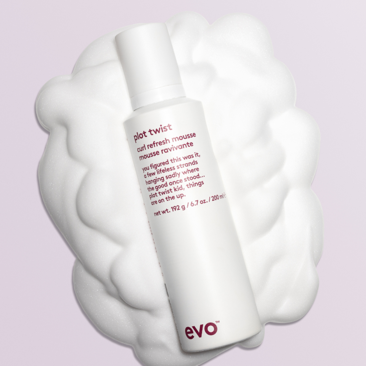 Evo - Plot Twist Curl Refresh Mousse - 200 ml
