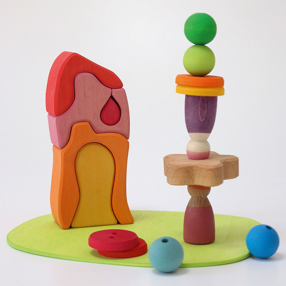 Grimm's - Small World Play Down By The Meadow Playset