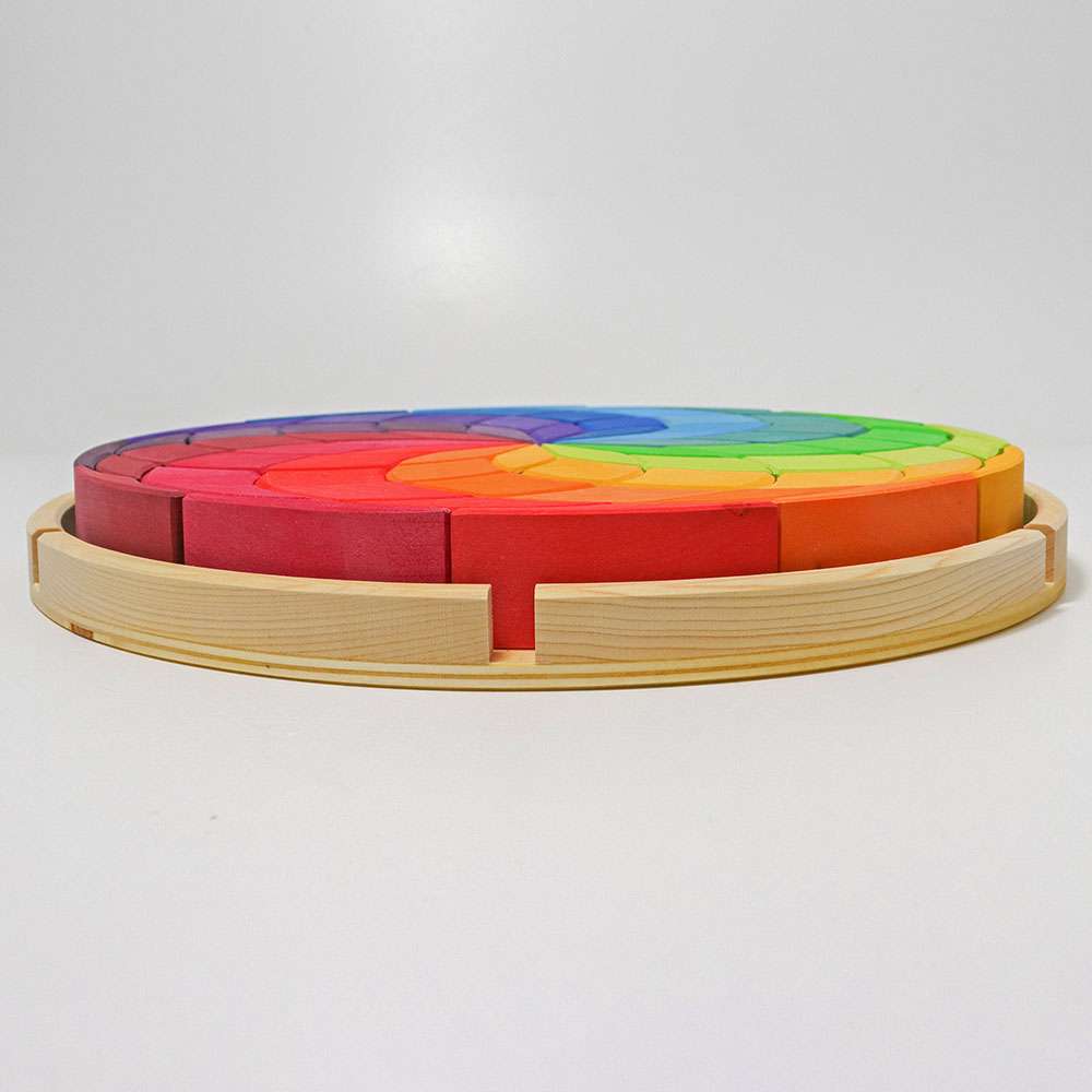 Grimm's - Color Spiral Building Set - Large - 72pcs