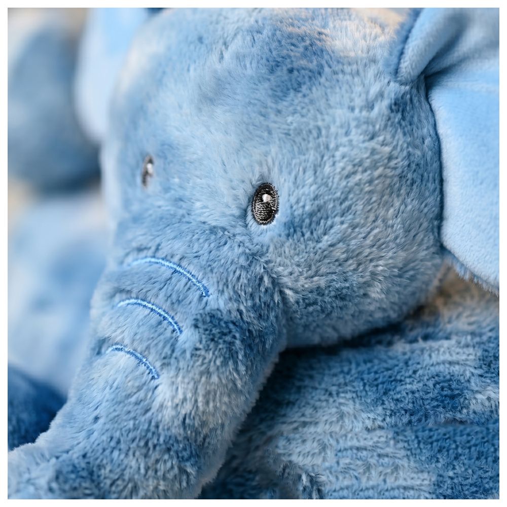 Kiko - Comfortable Baby Sofa Seat - Elephant - Blue