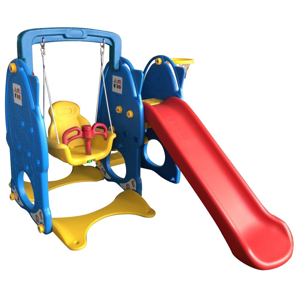 KiKo 3 In 1 Slide With Swing