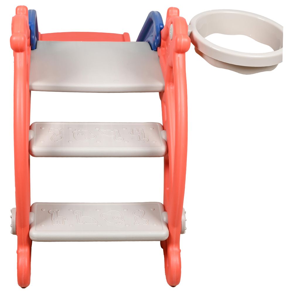 KiKo - 2 In 1 Slide With Basketball Hoop - 23-K211