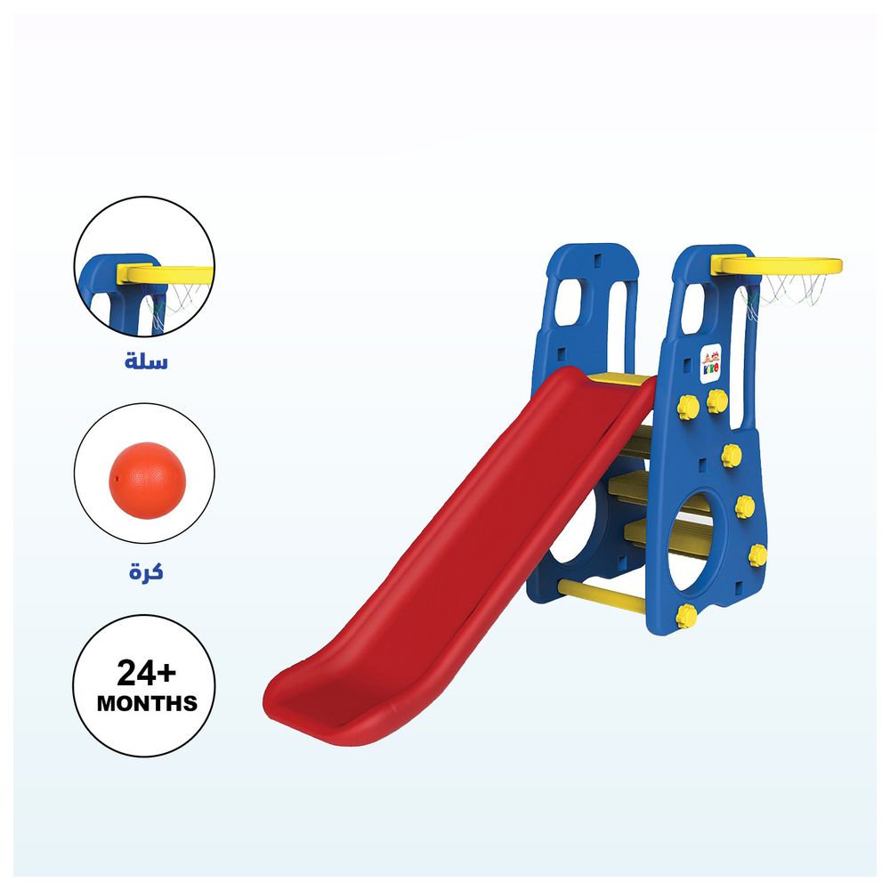 KiKo 3 In 1 Funny Slide With Ball