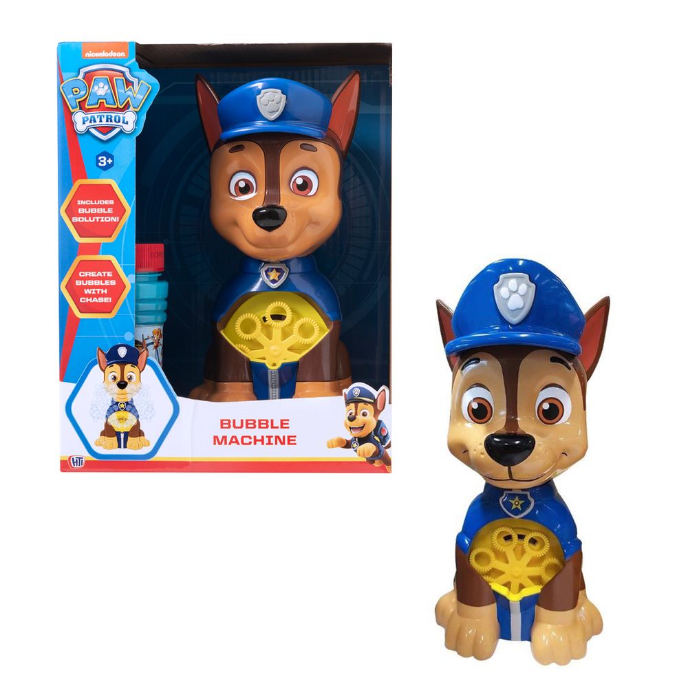 Viacom - Paw Patrol Chase Bubble Machine - Multicolor