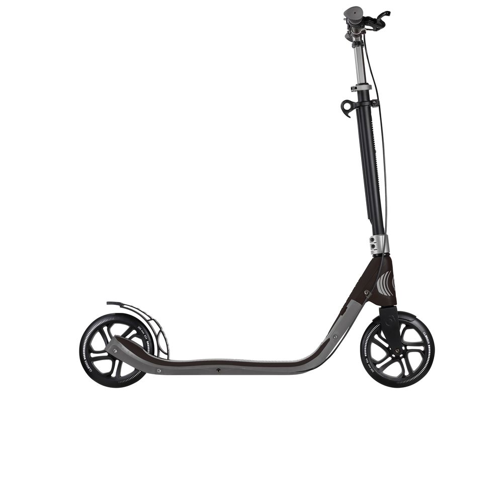 Globber - One NL 205 Deluxe Manual Scooter - Titanium/Charcoal Grey