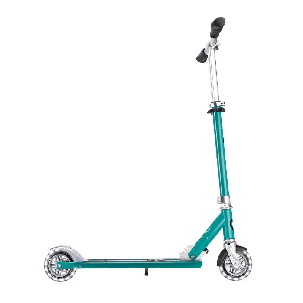 Globber - Flow Element Lights 2-Wheel Manual Scooter - Jade