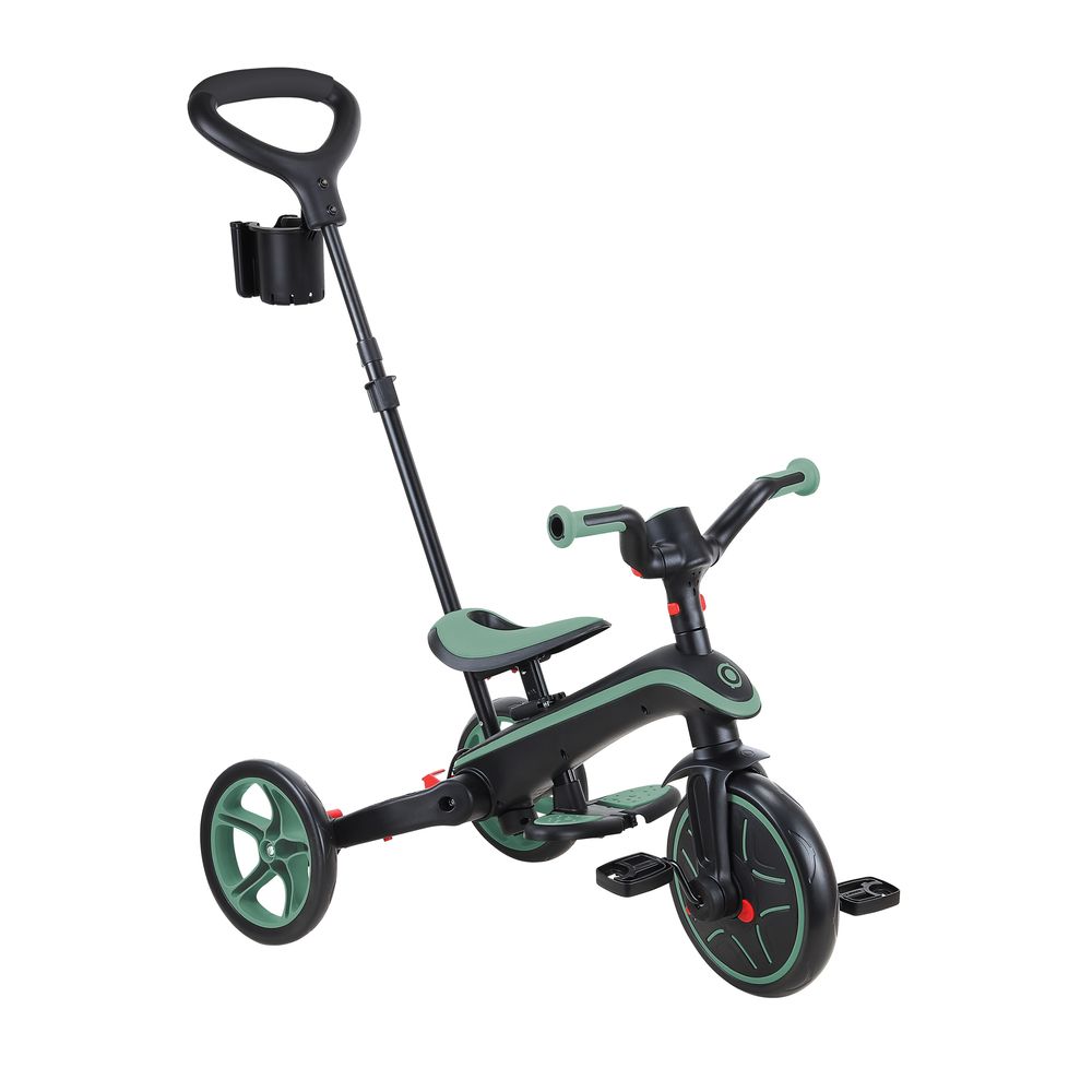 Globber - Explorer Trike Foldable 4-In-1 Tricycle - Olive