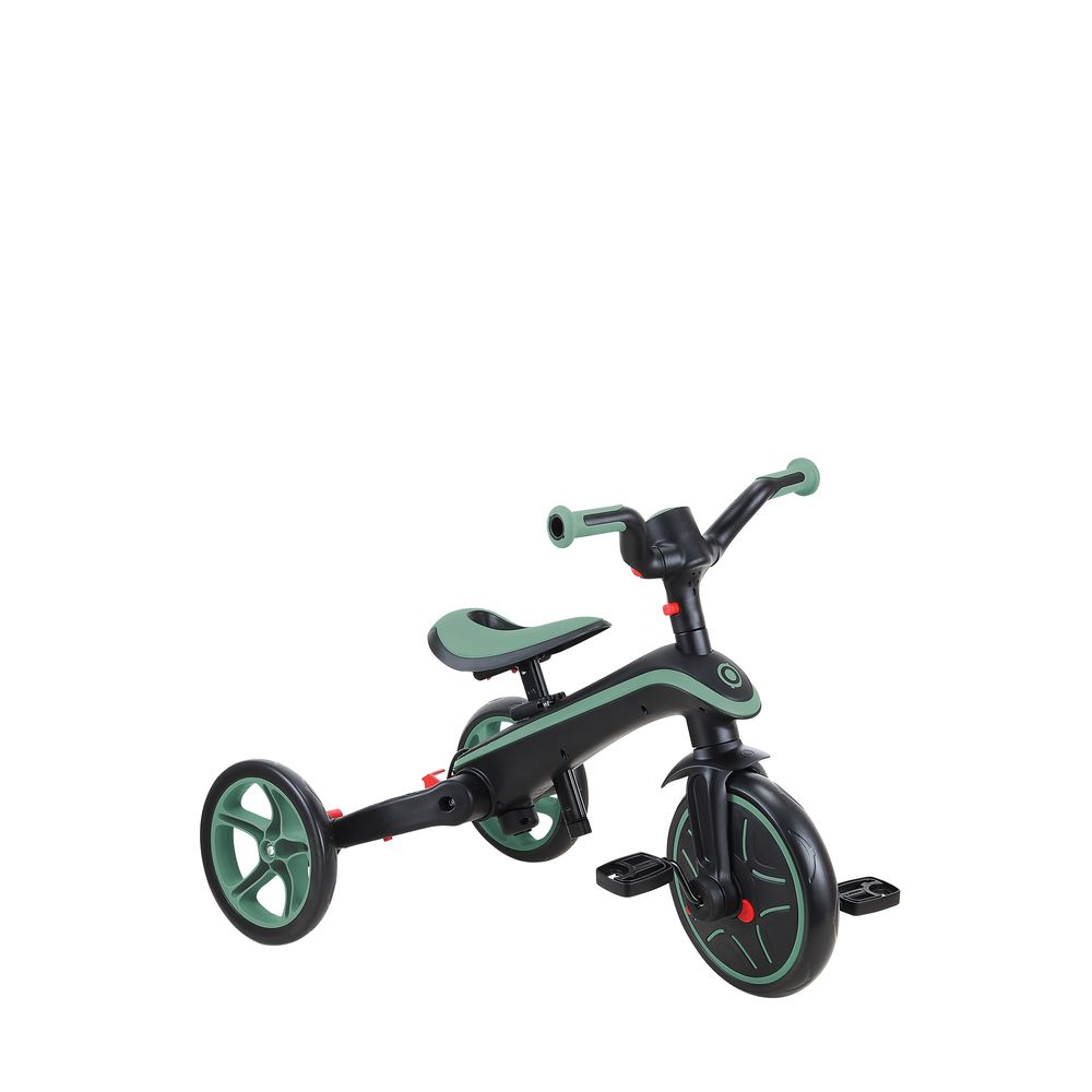 Globber - Explorer Trike Foldable 4-In-1 Tricycle - Olive