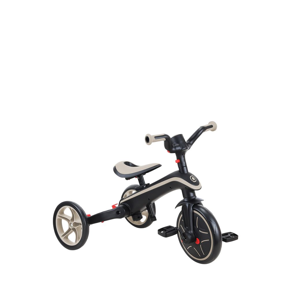 Globber - Explorer Trike Foldable 4-In-1 Tricycle - Taupe