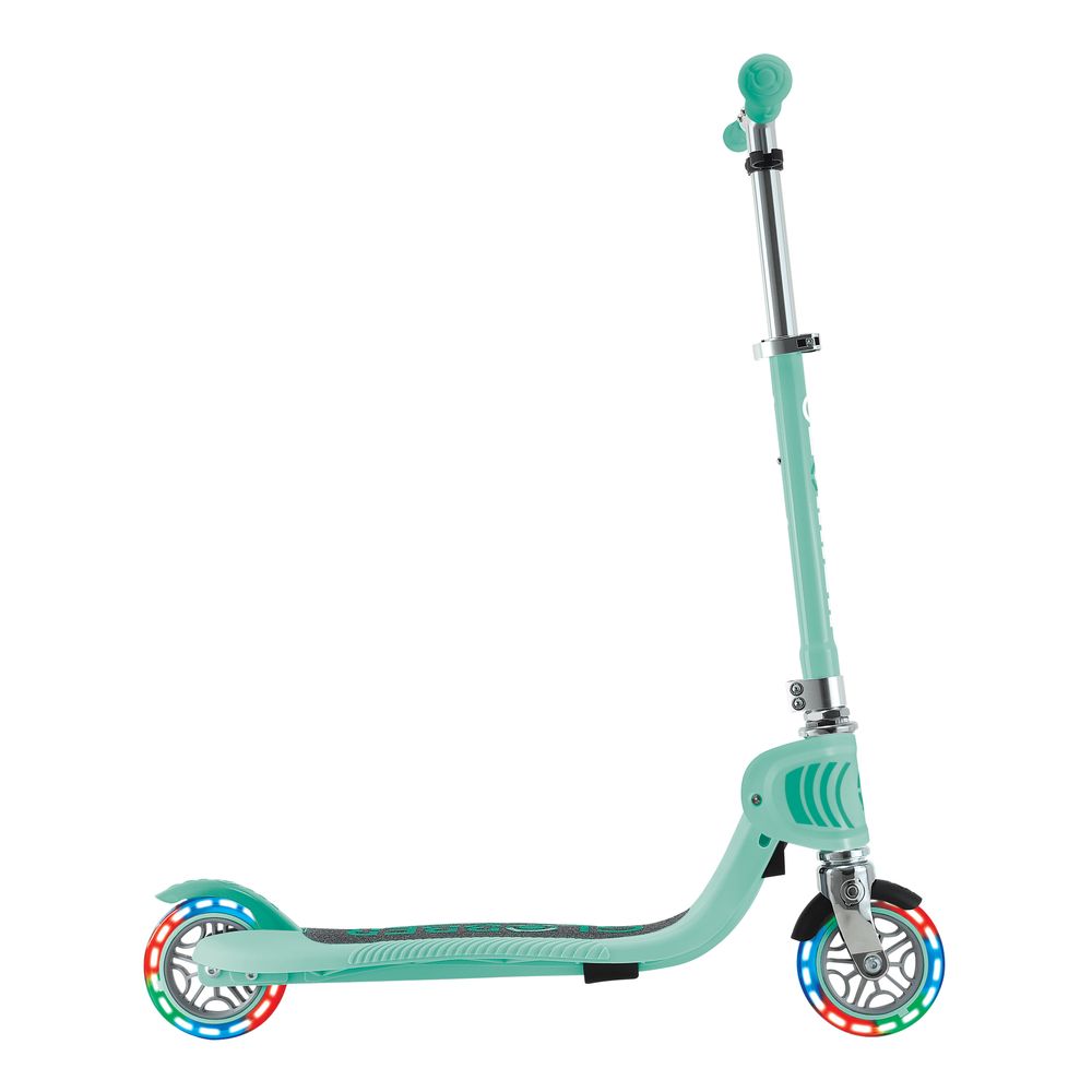 Globber - Flow Foldable Junior Lights Manual Scooter - Mint