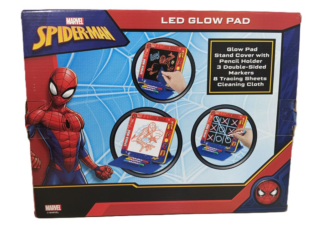 Marvel Spiderman LED Glow Pad