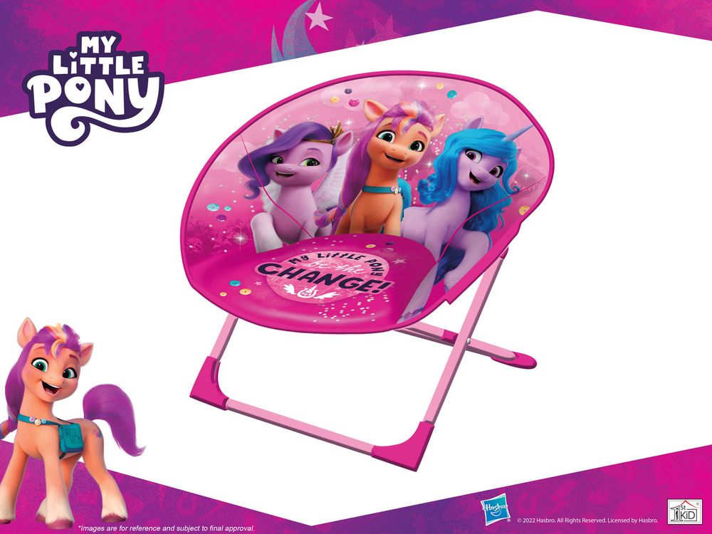 Hasbro - My Little Pony Kids Moon Chair - Pink
