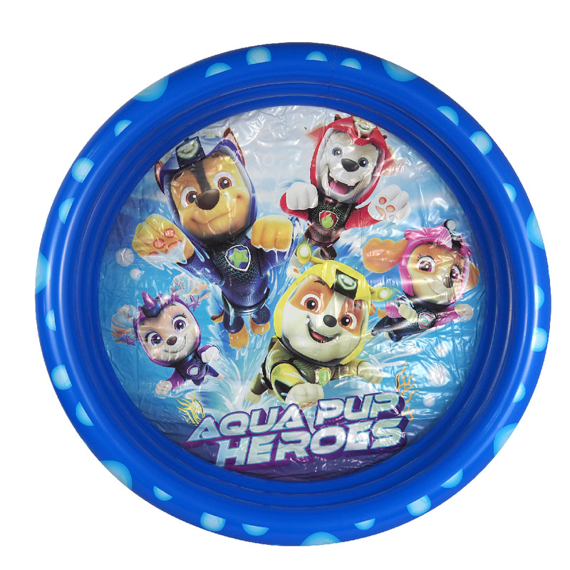 Nickelodeon - Paw Patrol Three Ring Inflatable Pool - Blue