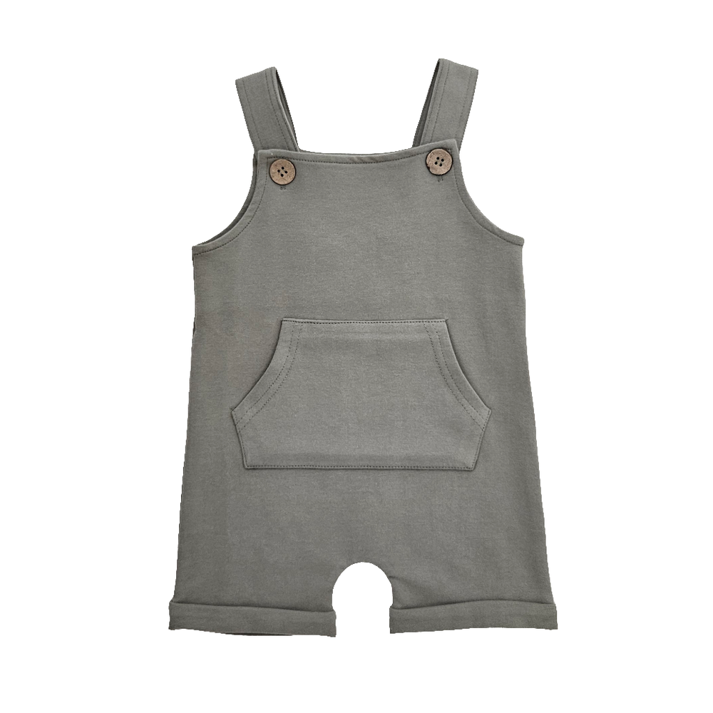 Issy & Lilo Organic Cotton Dungaree Sage - Green