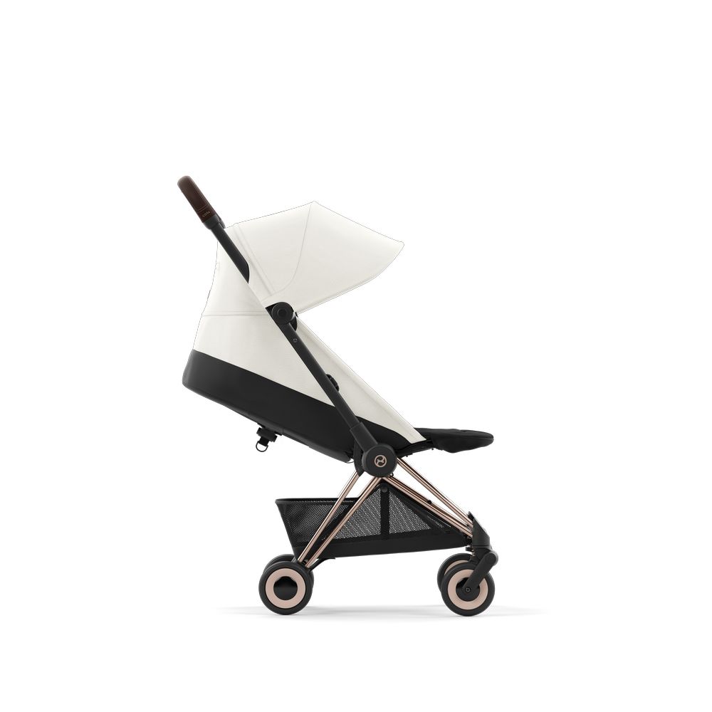 Cybex - Coya Ultra Compact Stroller - Rose Gold/Off White