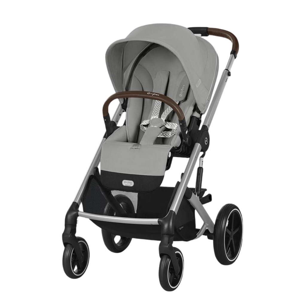 Cybex - Balios S Lux Stroller - Stone Grey/Silver
