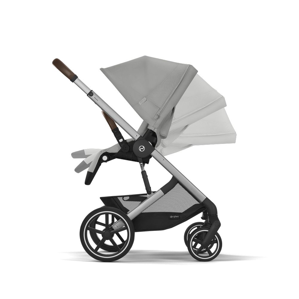 Cybex - Balios S Lux Stroller - Stone Grey/Silver