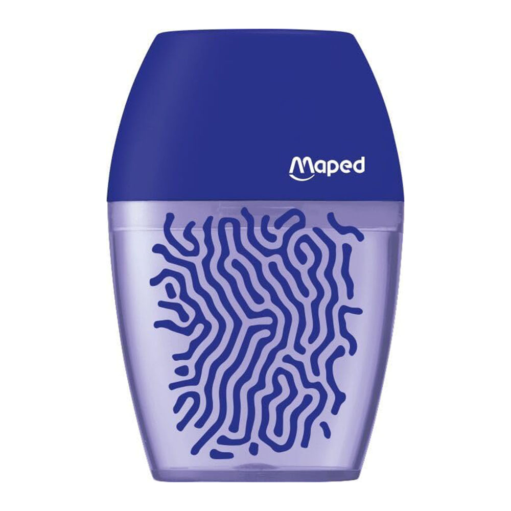 Maped - Deepsea Paradise 1-Hole Pencil Sharpener Shaker - Blue