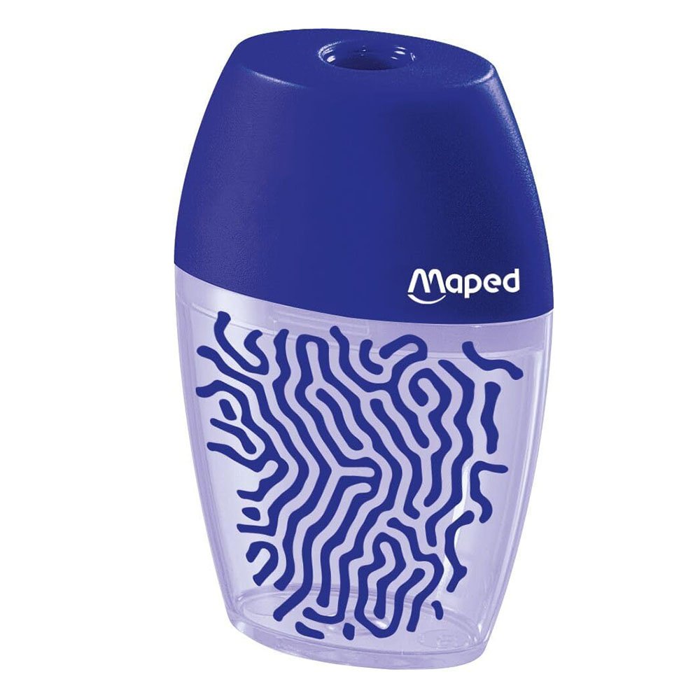 Maped - Deepsea Paradise 1-Hole Pencil Sharpener Shaker - Blue
