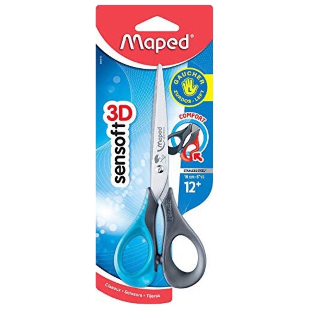 Maped - Sensoft 3D Scissors - Multicolor - 16 cm