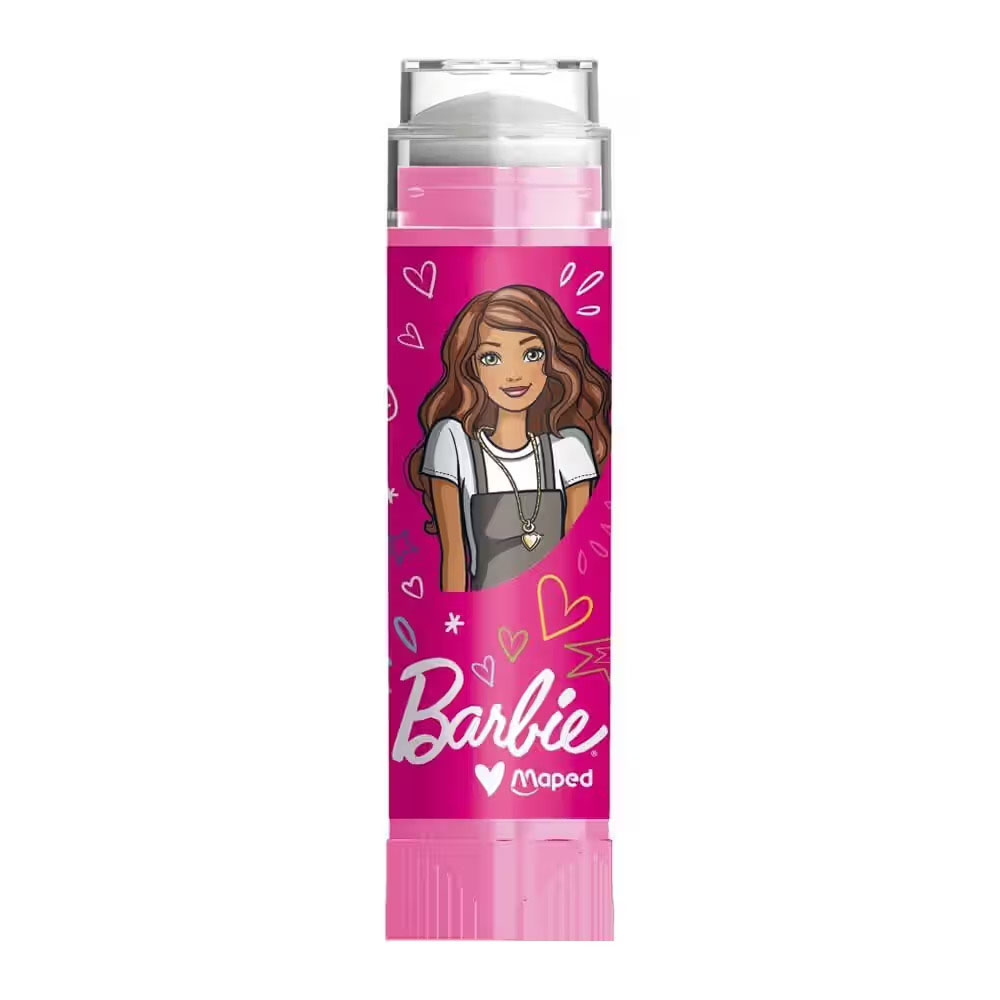 Maped - Barbie Eraser Stick - Pink