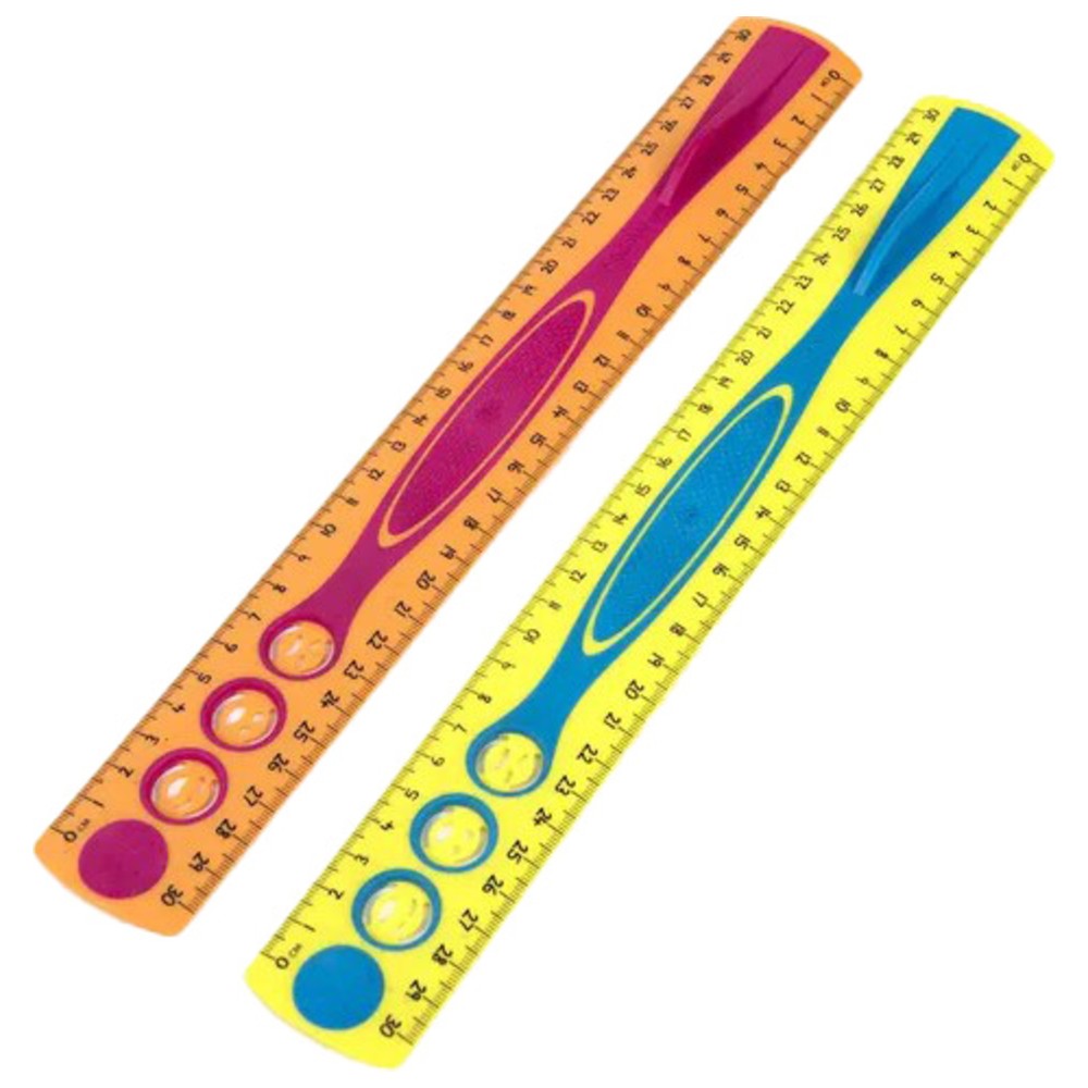 Maped - Kidy-Grip Ruler - Color May Vary - 1 Pc - 30 cm