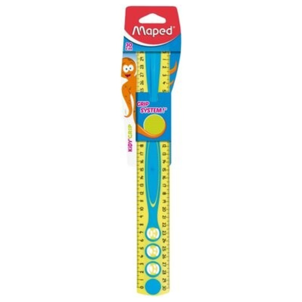 Maped - Kidy-Grip Ruler - Color May Vary - 1 Pc - 30 cm