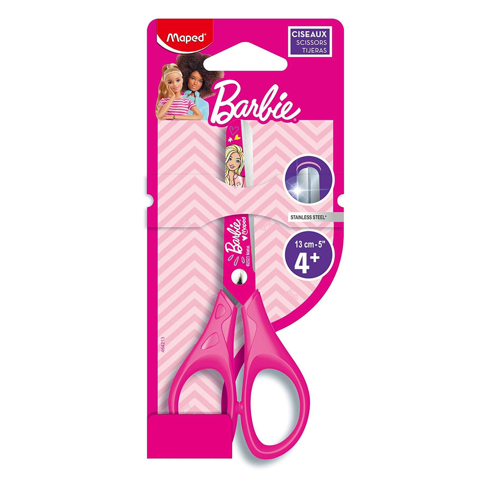Maped - Barbie Scissors - Pink - 13 cm