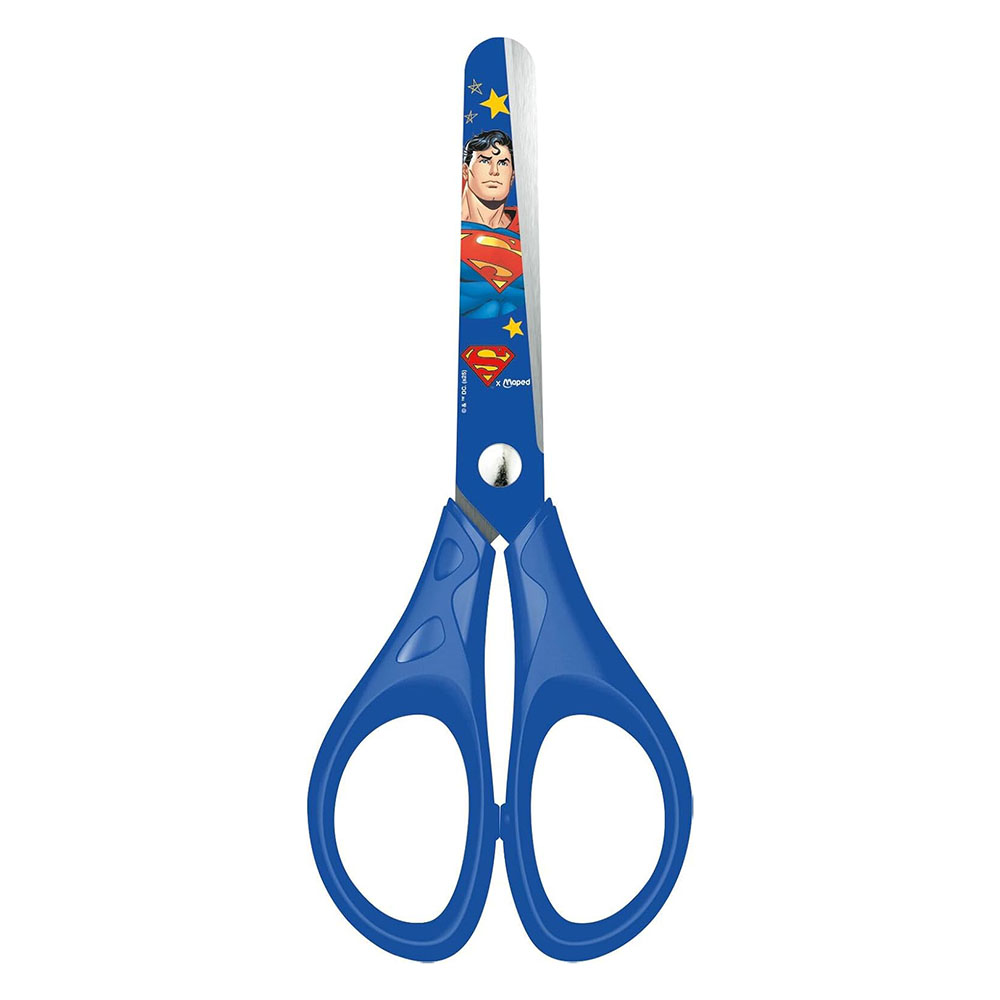 Maped - DC Superman Scissors - Blue - 13 cm