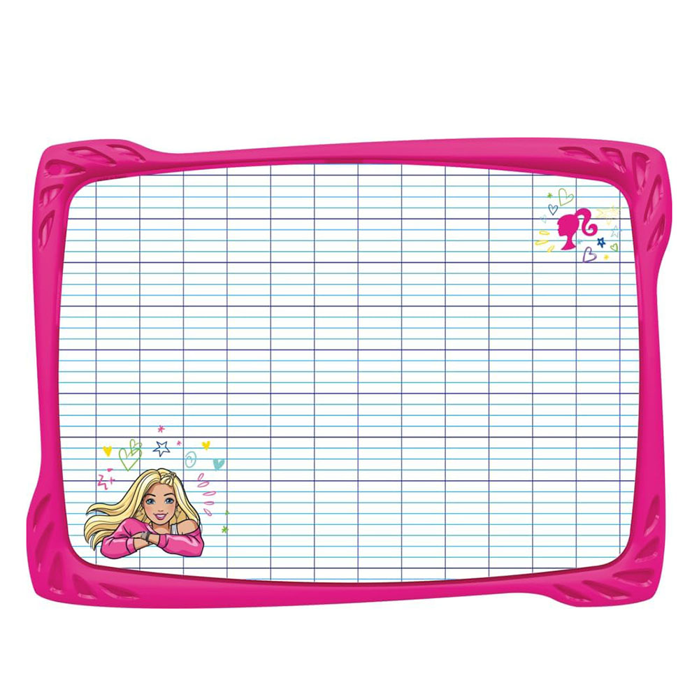 Maped - Barbie Double-Sided Unbreakable Whiteboard - Pink
