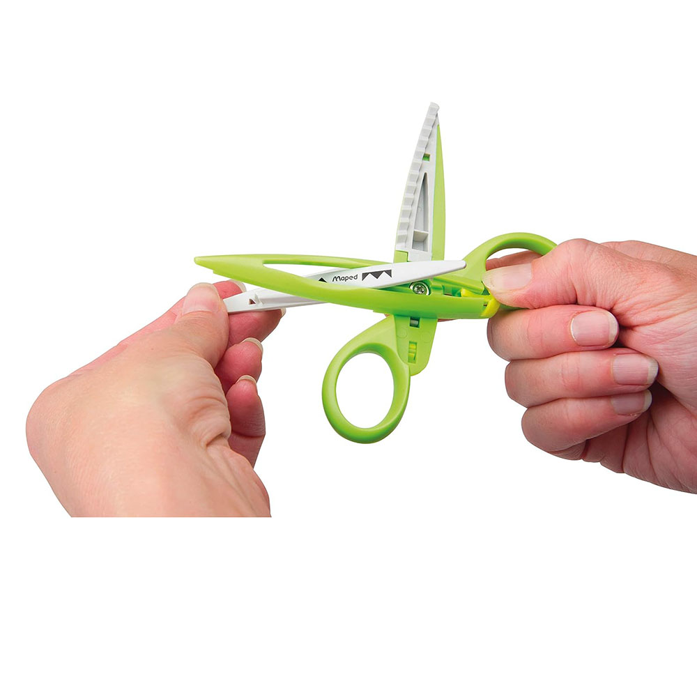 Maped - Creative Scissor With 4 Blades - Multicolor - 5 Pc Set - 13 cm