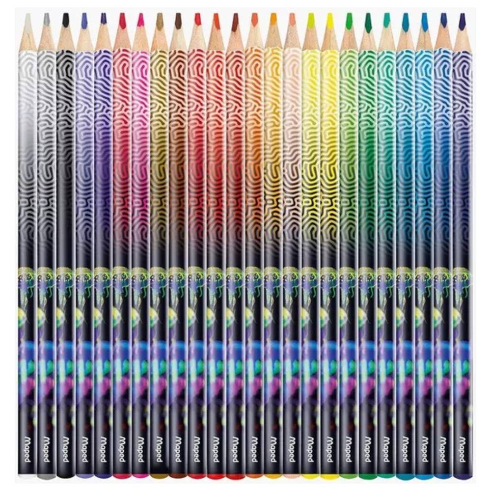 Maped - Deepsea Paradise Colour Pencils - Multicolor - 24 Pc Set