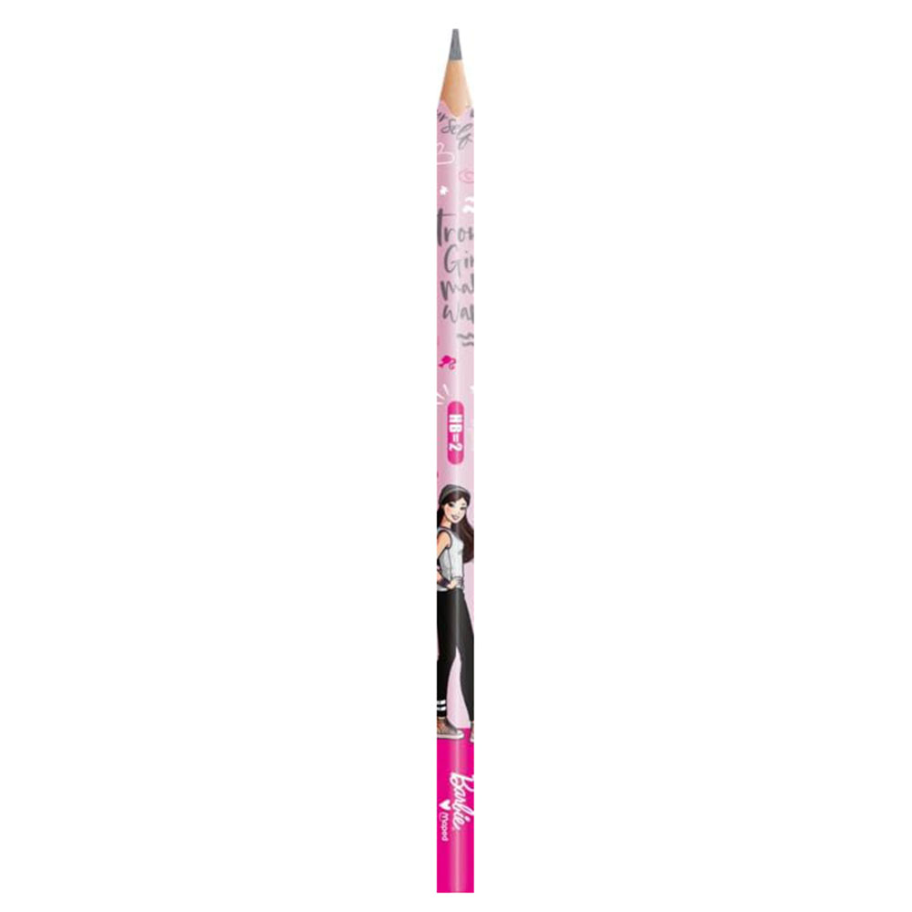 Maped - Barbie Crayons Graphite HB 2 Pencils - Multicolor - 6 Pc Set