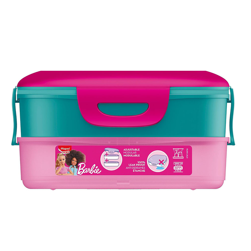 Maped - Picnik 3-In-1 Modular Lunch Box - Barbie - 1.4 L