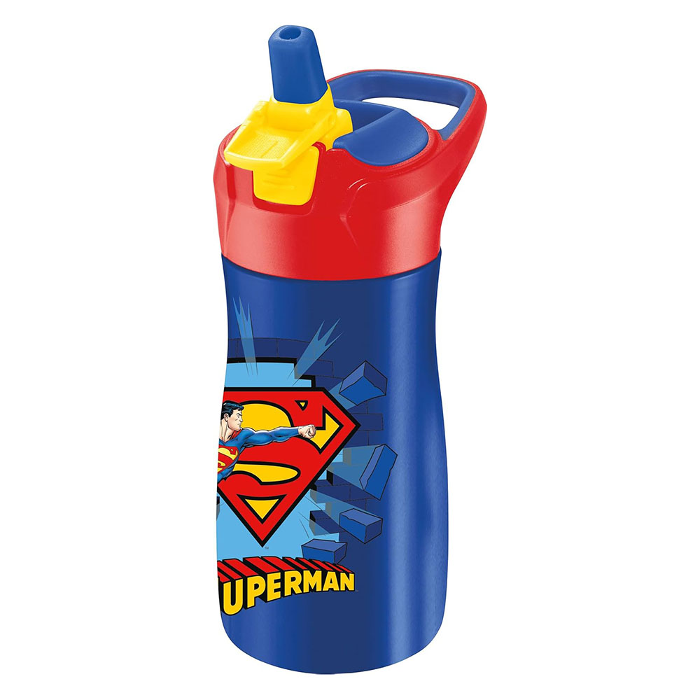 Maped - Picnik Stainless Steel Water Bottle - DC Superman - 430 ml